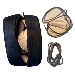 Beats Solo 4 Wireless On-Ear Headphones Cloud Pink -Exc Cond w/ Case & Cables